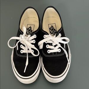 Vans Black and White Sneakers